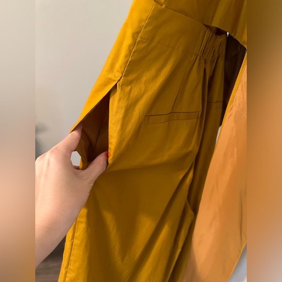 MINT Condition *Rare* J Crew Wrap Jumpsuit, 4, Gold/Mustard - Picture 9 of 10